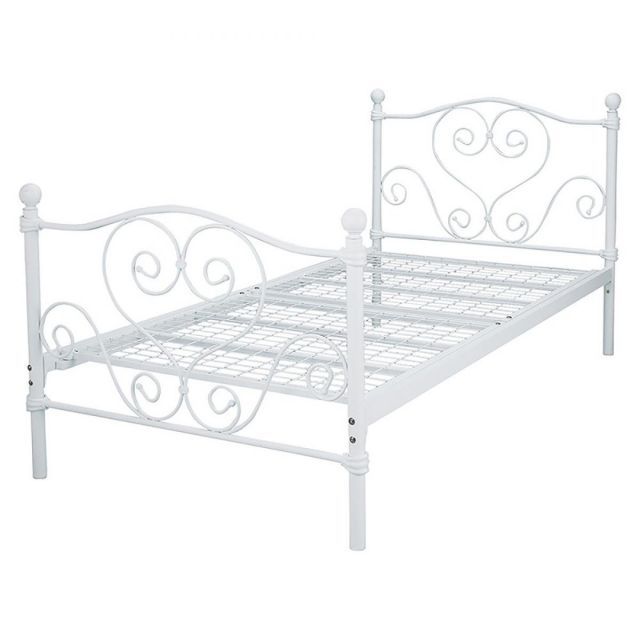 宮武製作所 デルソルシンデレラベッドＳ ホワイト BSK-919SS 新生活 インテリア 家具 おしゃれ デザイン