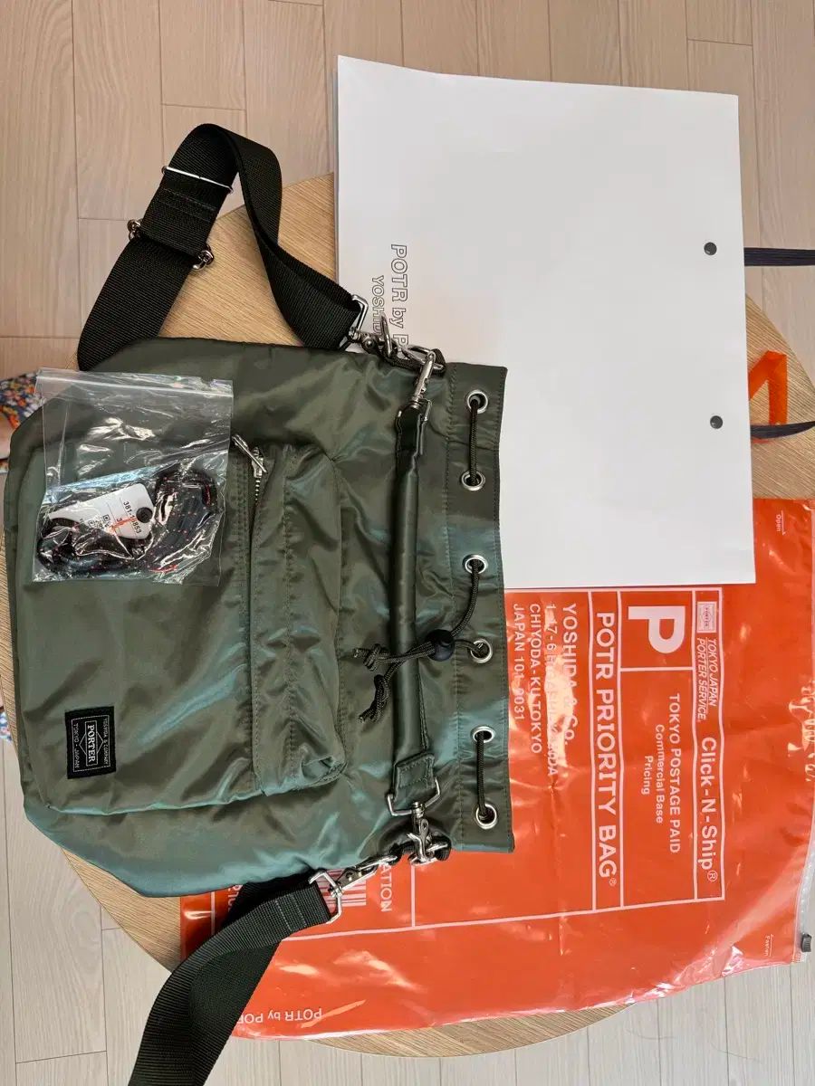 Porter ポーター バルーンサック ボクジョリ セージグリーン ラージ