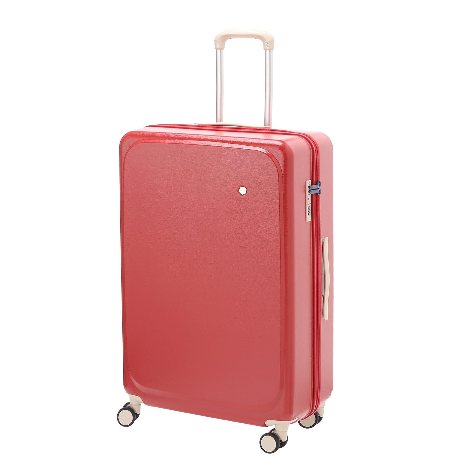 数量 TSダイヤルファスナーロック 4.7kg 双輪キャスター キャスターストッパー 87L キャリーケース 9泊10日 8泊9日 キャリーバッグ 7泊8日 lサイズ ポルメロー 大容量 大型 No.05873 スーツケース ハント