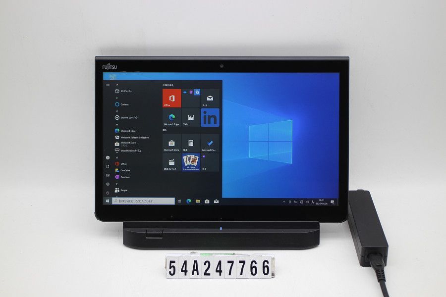 富士通 ARROWS Tab Q737/R Core i5 7300U 2.6GHz/4GB/128GB(SSD)/13.3W/FHD(1920x1080) タッチパネル/Win10 【54A247766】