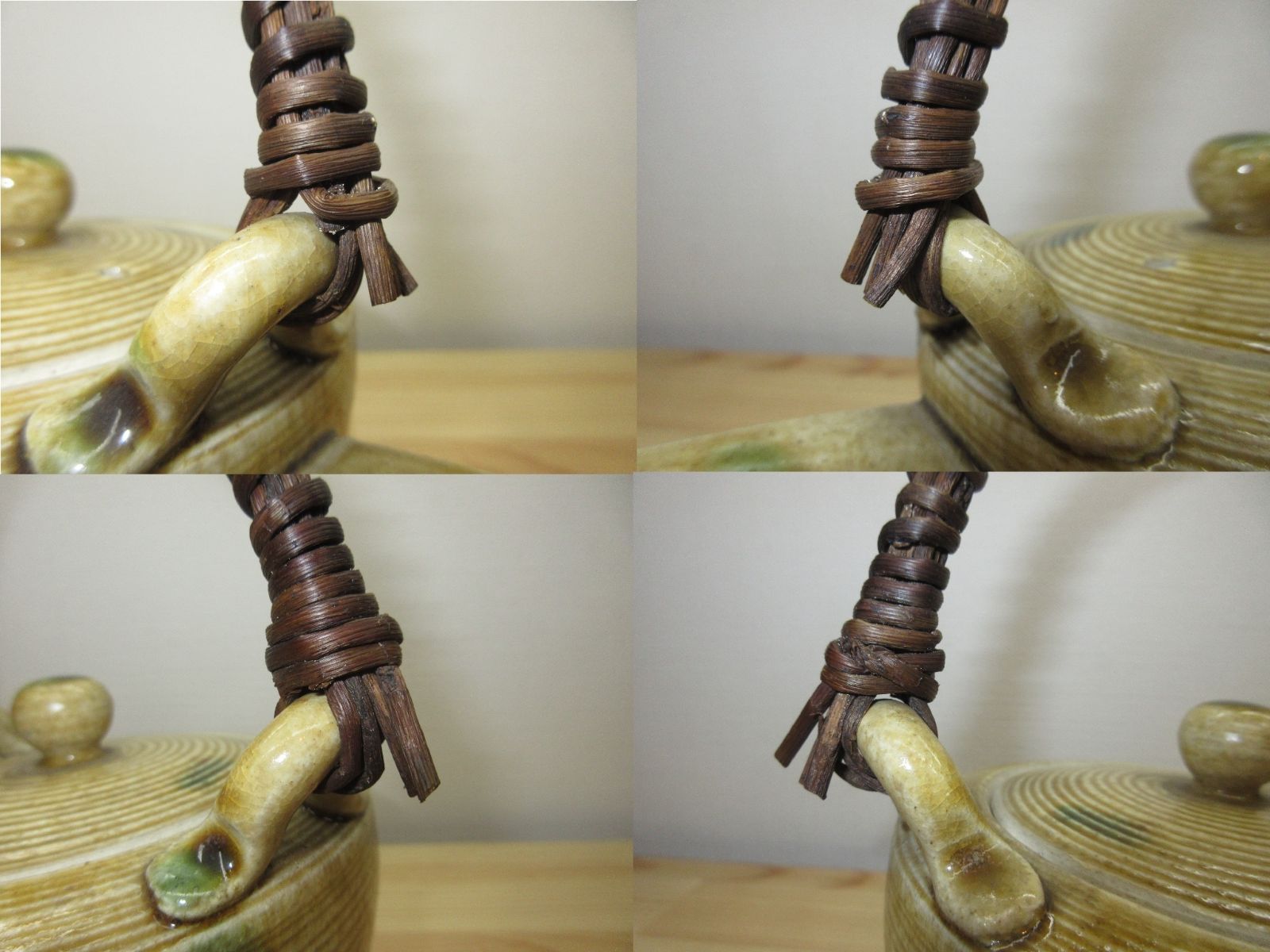 逢絢亭】茶道具 懐石道具 銚子 美濃焼 黄瀬戸 山口茂 共箱入り