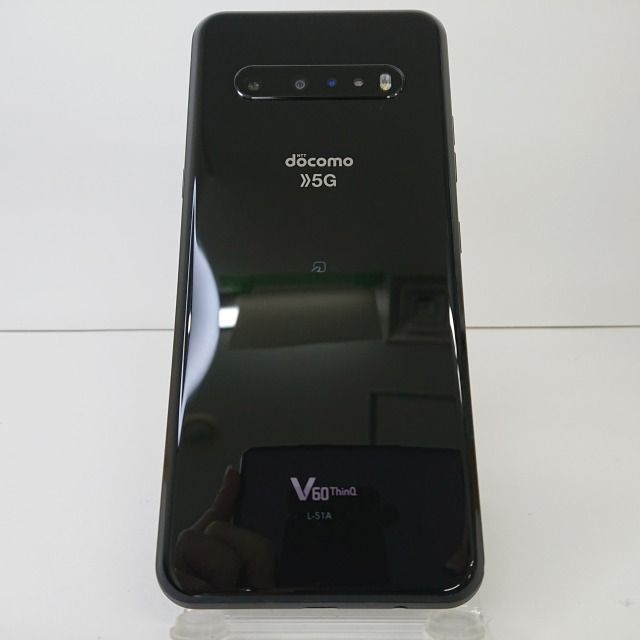 LG V60 ThinQ 5G L-51A docomo ザブラック 送料無料 本体 c02227 - メルカリ