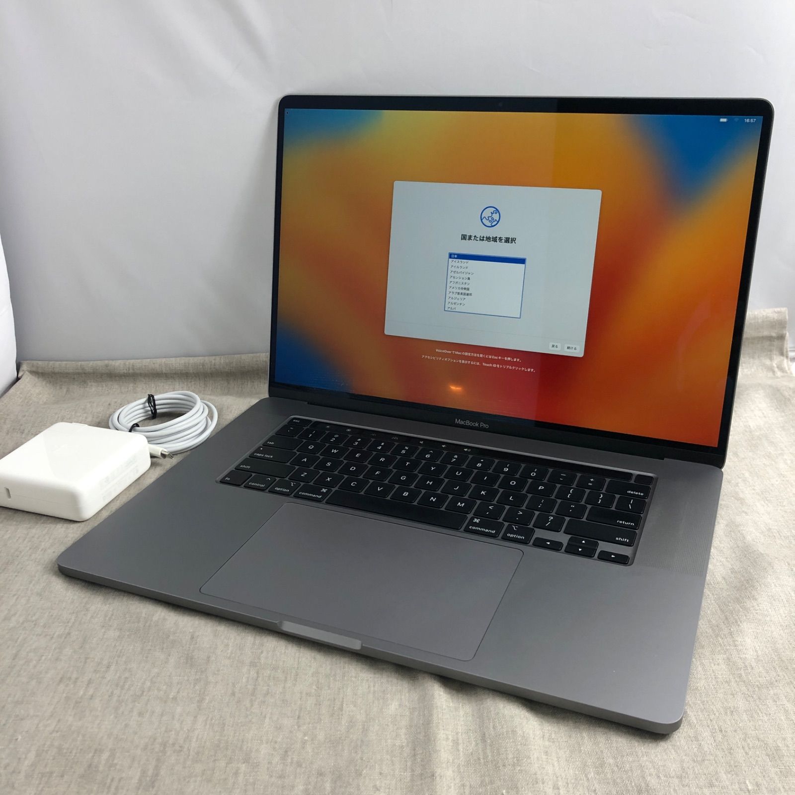 訳アリ特価】Apple MacBook Pro (16インチ, 2019) 【i7-9750H・16GB ...