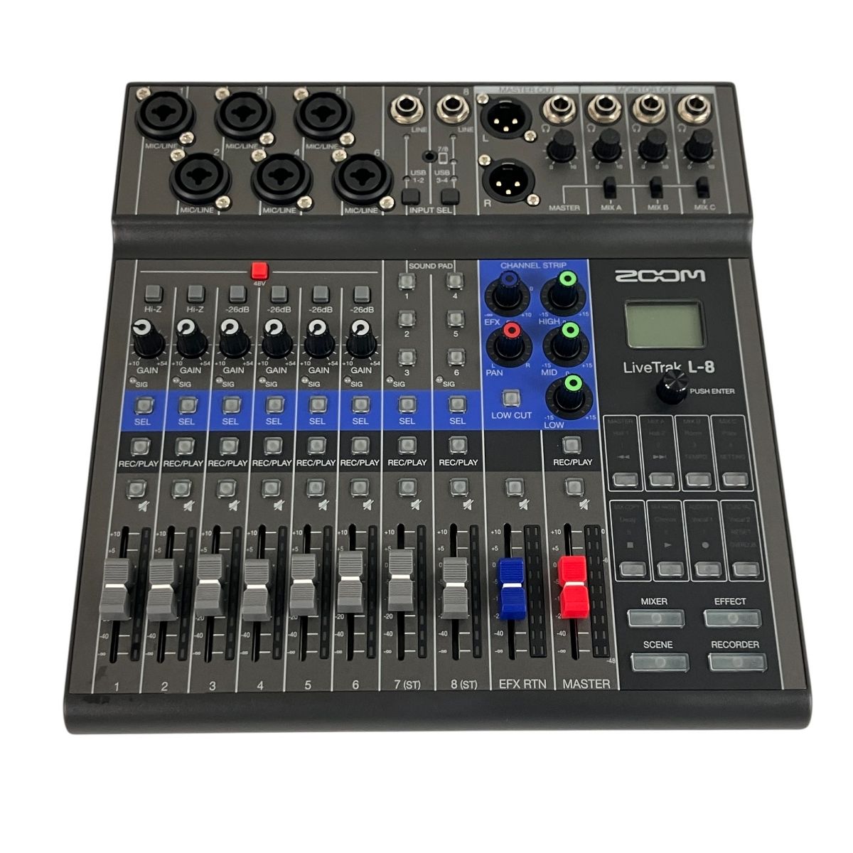 【完動美品】ZOOM LiveTrak L-8 デジタルミキサー Zoom LiveTrak L-8 | Zoom