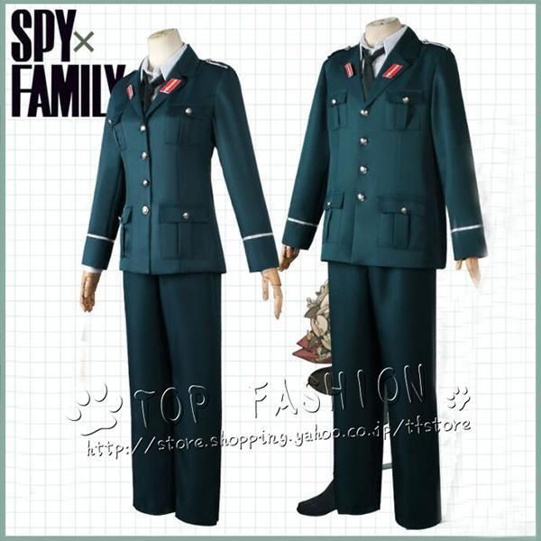 ユーリ?ブライア コスプレ衣装 スパイファミリー SPY×FAMILY 制服 ウィッグ 靴 道具別売り