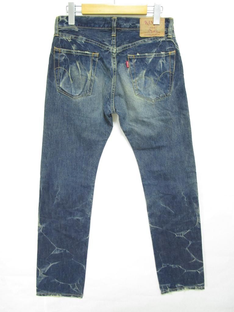 ★KINKY JEANS / HYSTERIC GLAMOUR　キンキージーンズ/ヒステリックグラマー　デニム　ジーンズ　ウォッシュ加工　送料込み　F　958927