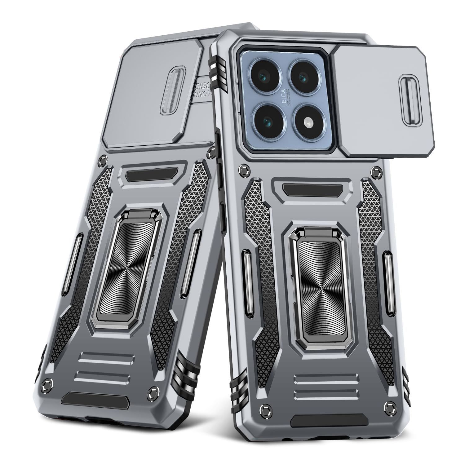 【在庫処分】14t Pro Pro 用スマホケース 14t PC シャオミ TPUバンパー レンズ保護 防塵 車載ホルダー 人気 スタンド機能 落下防止 耐衝撃 滑り止め スライド式カメラカバー 指紋防止 リング付き 