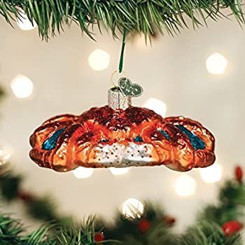 Old World Christmas タラバガニガラス吹きオーナメント