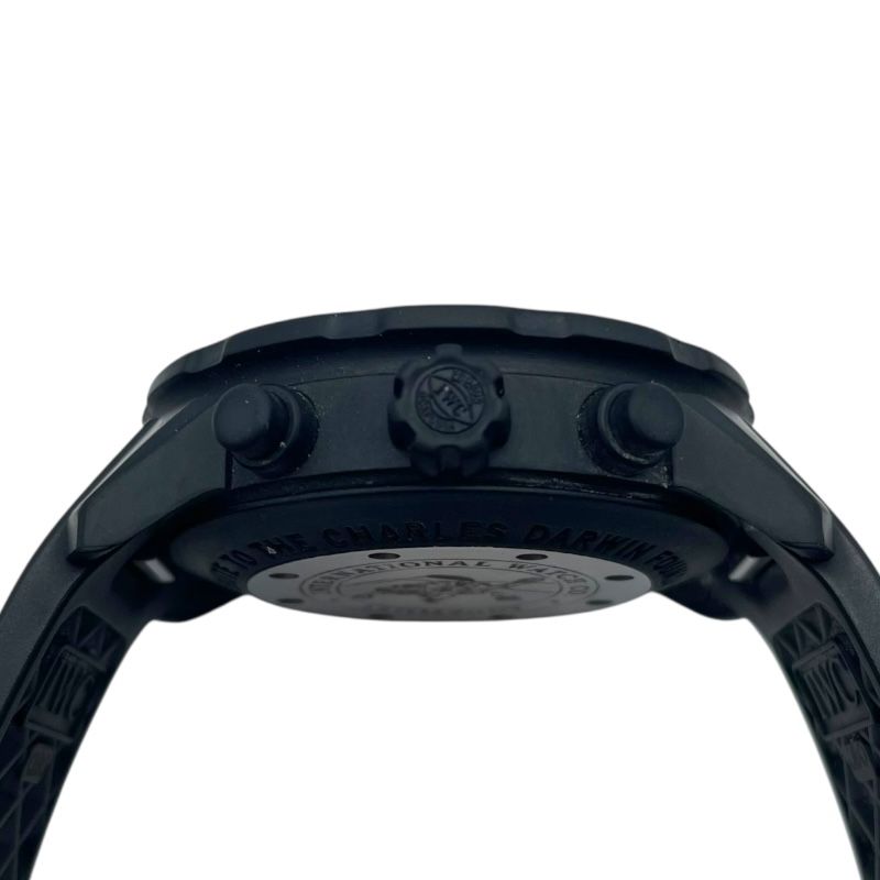 インターナショナルウォッチカンパニー IWC アクアタイマー クロノグラス ガラパゴスアイランド IW376705 ブラック SS マットブラックラバー加工 メンズ 腕時計 WWW_OLIVIERBERNSTEIN_COM