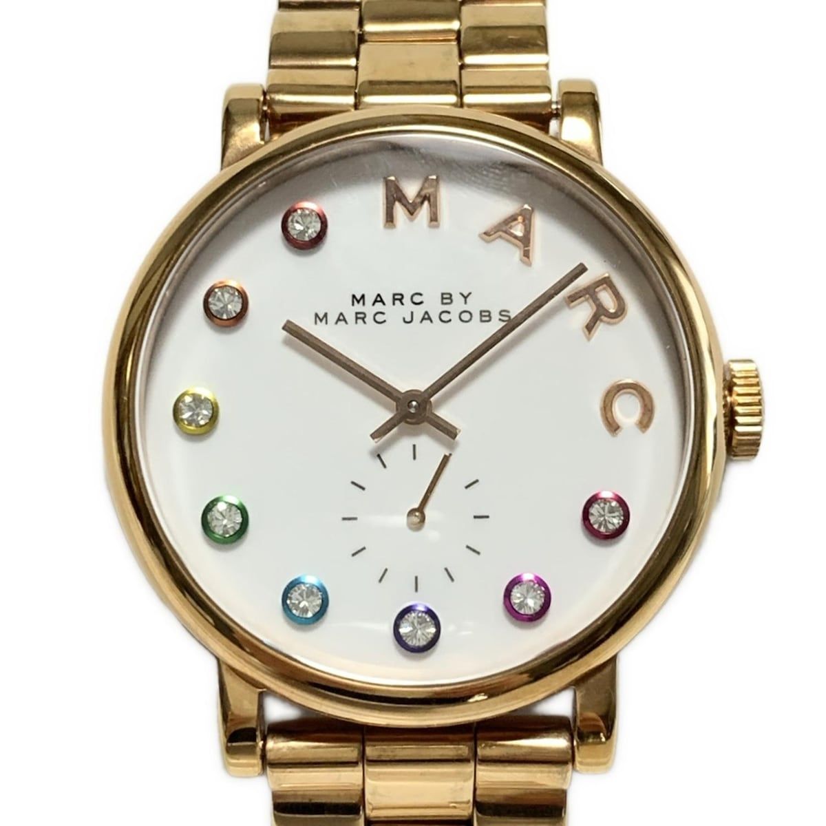 ネット限定お買い得商品 - ショップチャンネル MARC BY 腕時計美品 JACOBS(マークバイマークジェイコブス) MARC 時計