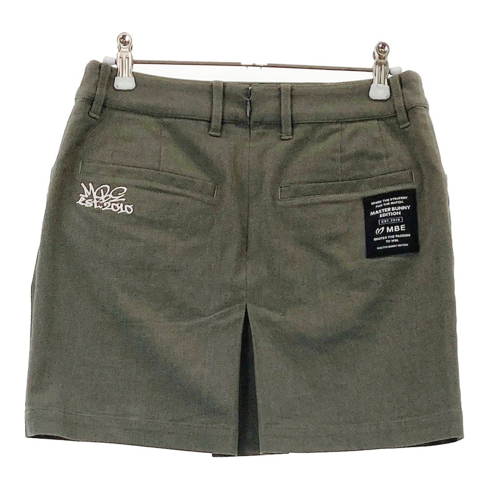 サイズ 0 MASTER BUNNY EDITION マスターバニーエディション 2025年 スカート グレー系 240101433544 ゴルフウェア レディース ストスト