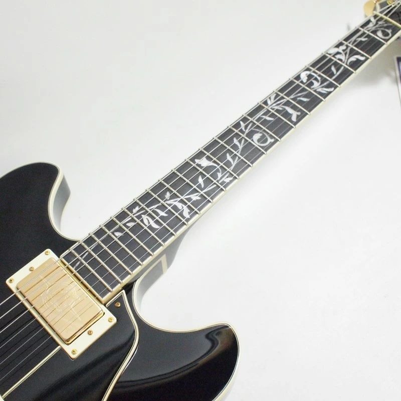 アイパニーズAS93VLSセミアコ！！ Ibanez AS93BC BK (Black) セミアコギター ブラック Artcore