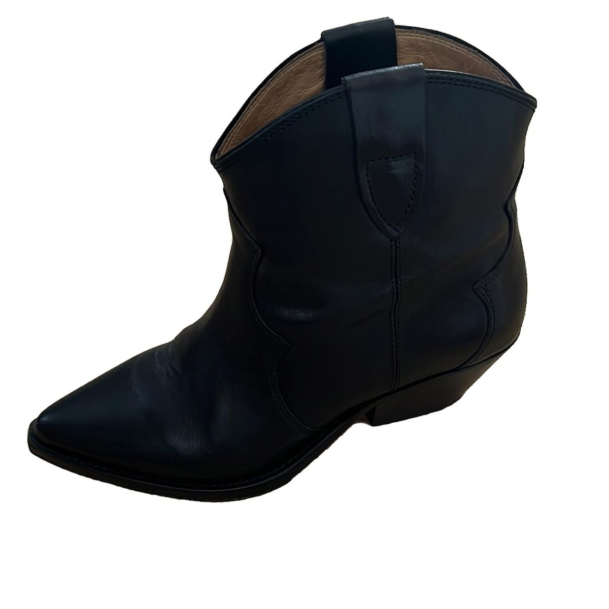 ISABEL MARANT(イザベルマラン) ショートブーツ 37 - 黒 アウトソール 