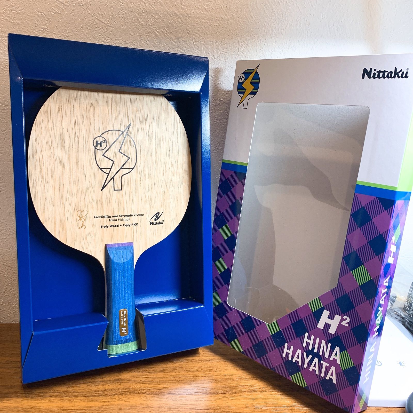 ニッタク HinaHAYATA H2 早田ひな ラケット FL - その他スポーツ