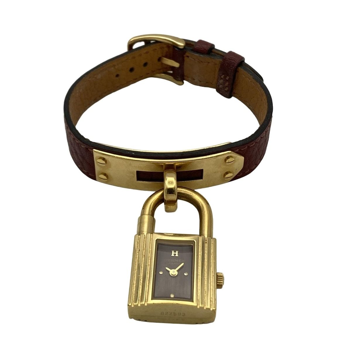 HERMES(エルメス) 腕時計 ケリーウォッチ レディース 〇Z ボルドー  