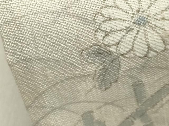 平和屋着物▽生紬 単衣 籬草花文 正絹 逸品 CAAV9183gh - メルカリ