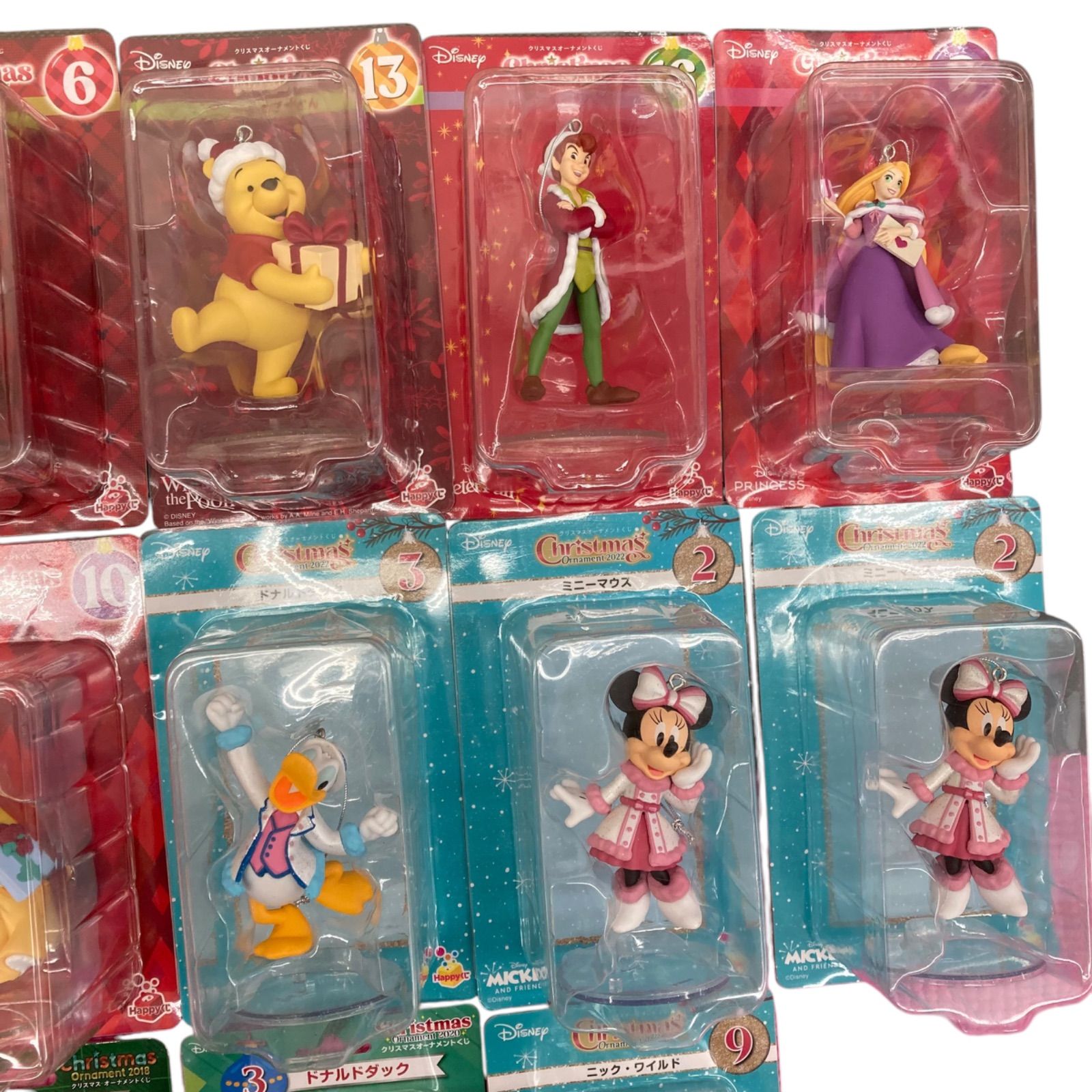 ディズニーオーナメントくじ 13点