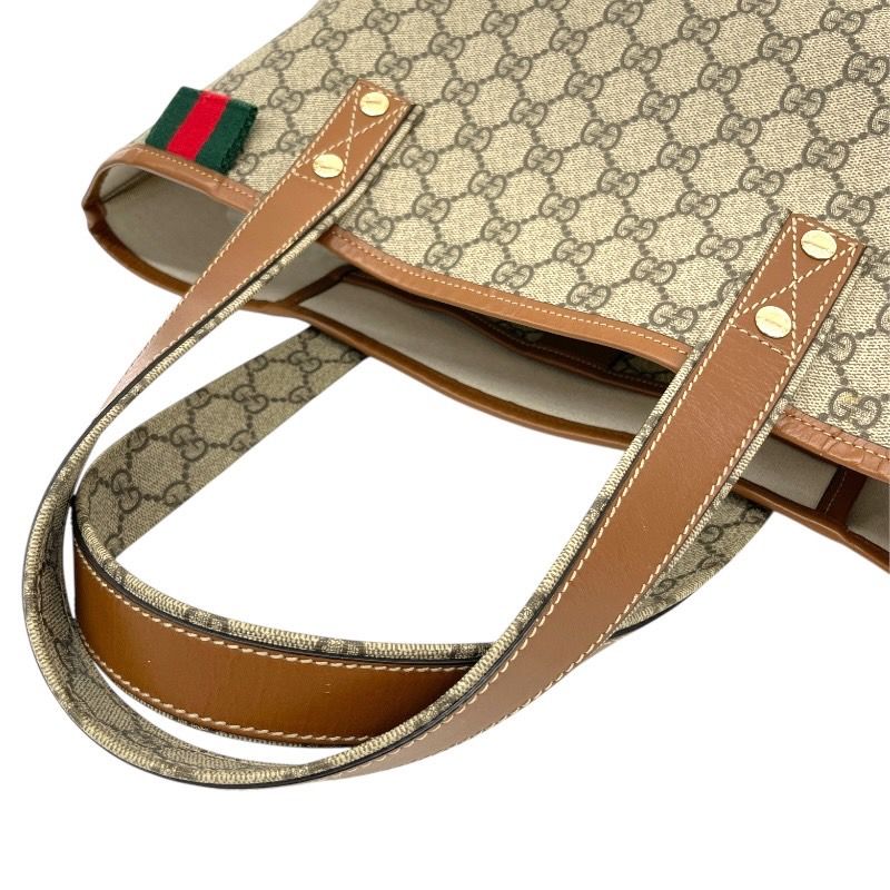 GUCCI】グッチ GGスプリーム 211134 トートバッグ PVC レディース  