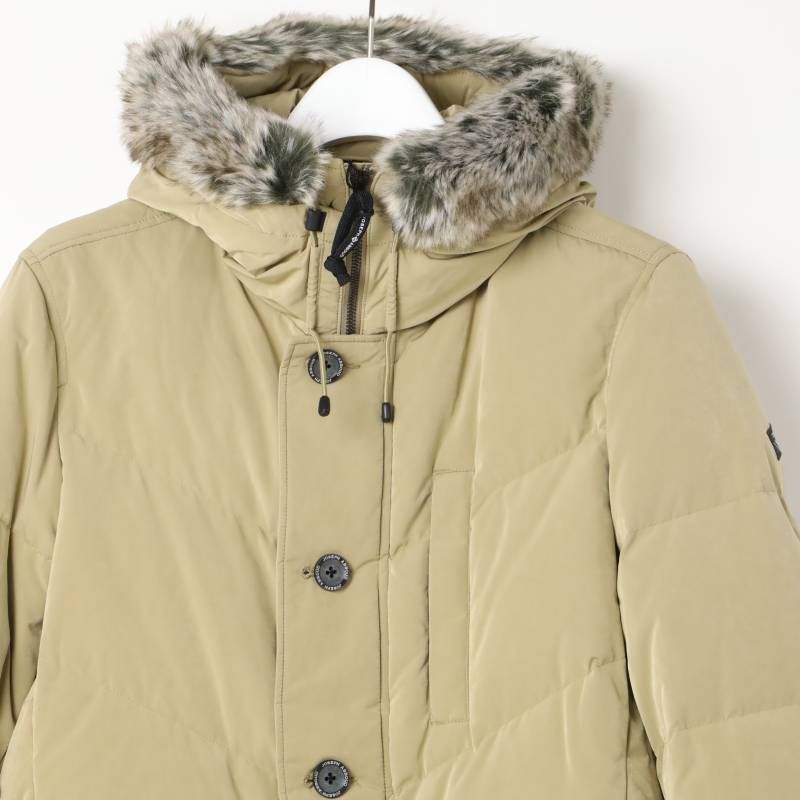 新品 JOSEPH ABBOUD ジョセフアブード ECO撥水 ECOファー 9ポケット 