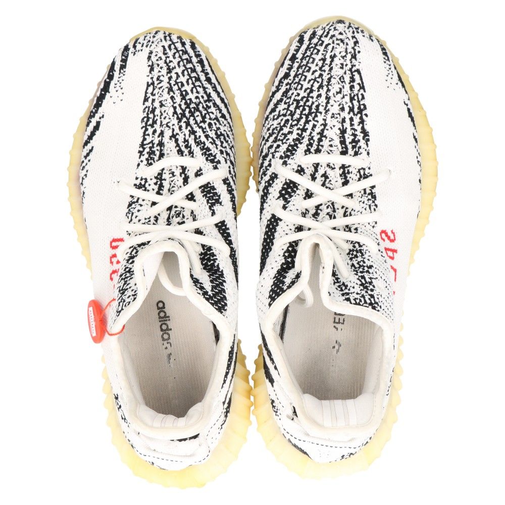 adidas (アディダス) YEEZY BOOST 350 V2 Zebra イージーブースト 350 V2 ゼブラ ローカットスニーカー  ホワイト/ブラック US10/28cm CP9654 - メルカリ