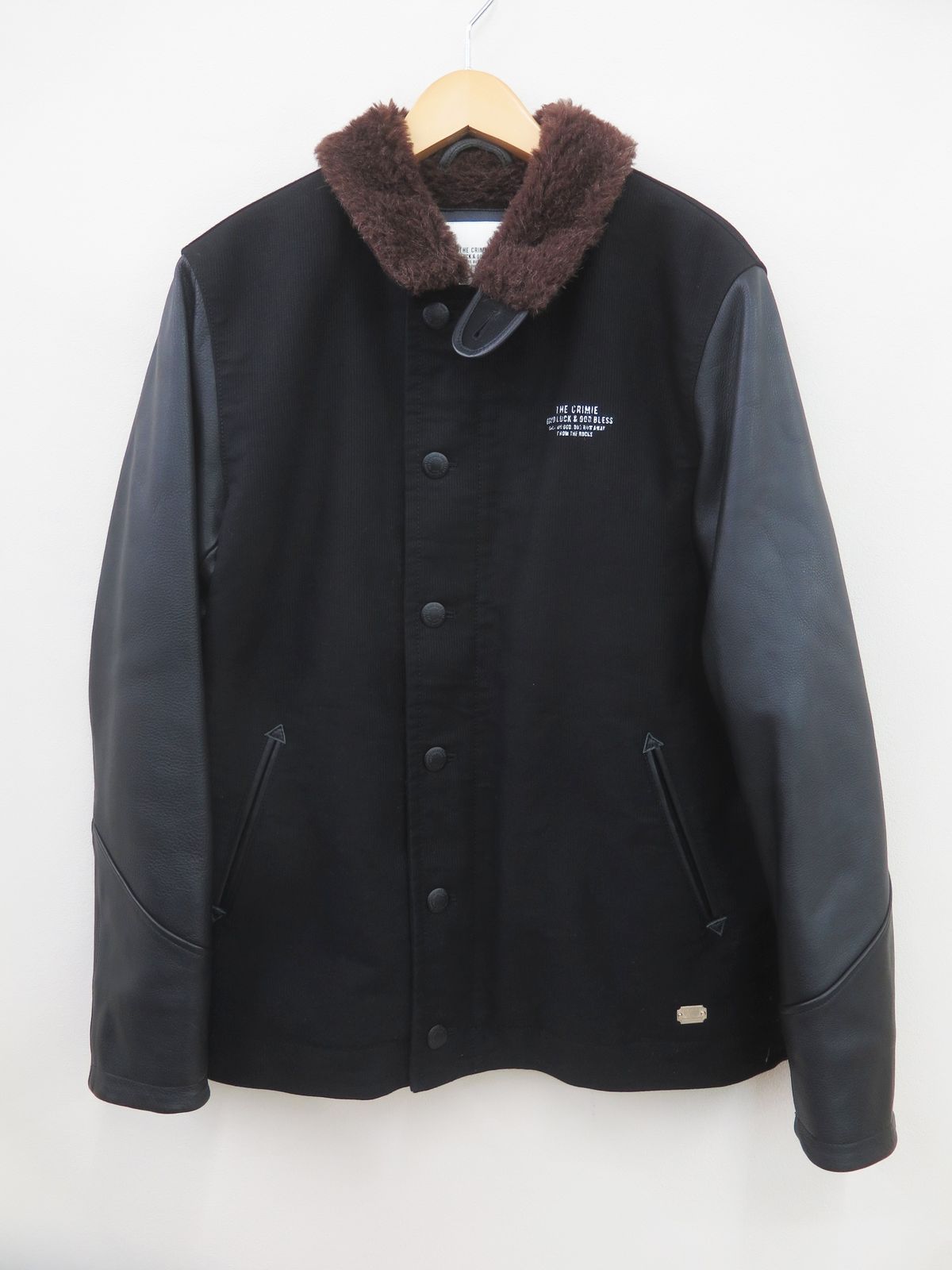 68▢CRIMIE N-1 DECK JACKET サイズ:L TS1125-2