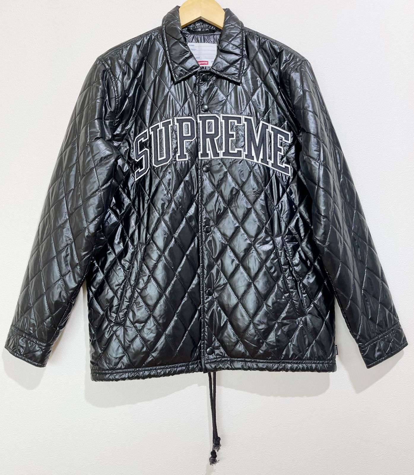 Supreme／ シュプリーム 14AW QUILTED COACHES JACKET キルティング