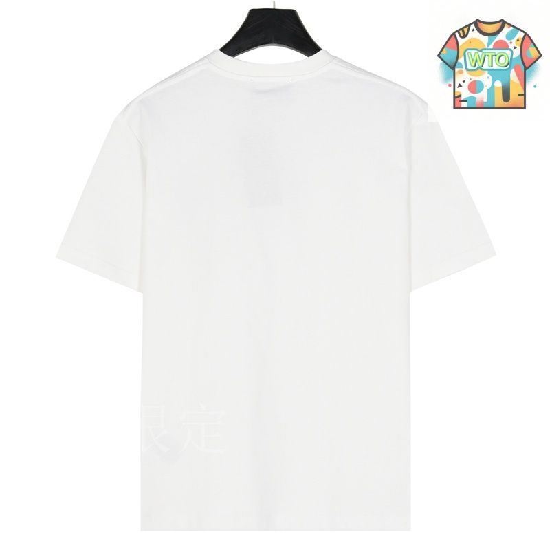 25SS PRADA プラダ　コットンTシャツ カットソー　トップス 今日WTO】Prada プラダ 25ss プレミアムプリント T シャツ-ES54