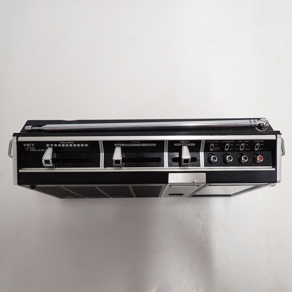 動作品【レトロ ラジオ】 National World boy RF-858D ∬ National RF-858D World Boy GX ナショナル ワールドボーイGX AM/FM