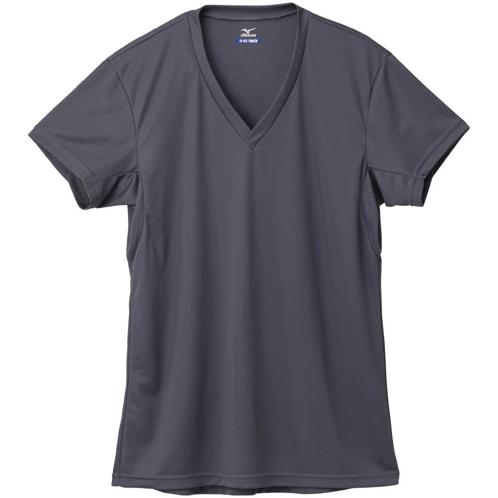ミズノ インナーシャツ アイスタッチ 接触冷感 吸汗速乾 消臭 Vネック 半袖シャツ 肌着 アンダーウェア C2JAA103 メンズ 