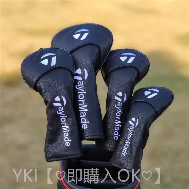 Taylormade ゴルフクラブカバーゴルフ ヘッド カバー  4点セット