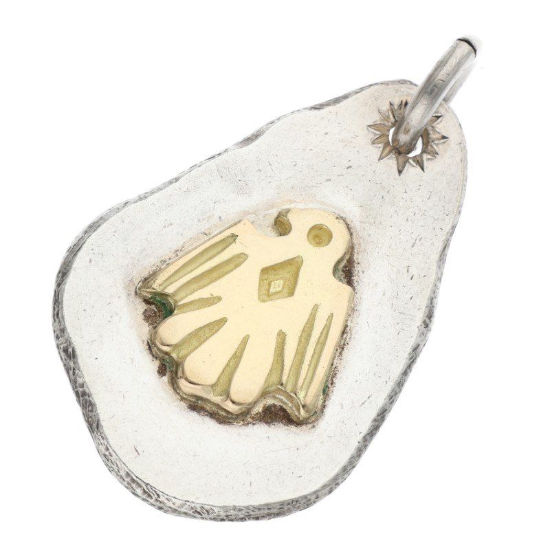 ゴローズ イーグル付き印台メタル ネックレストップ メンズ