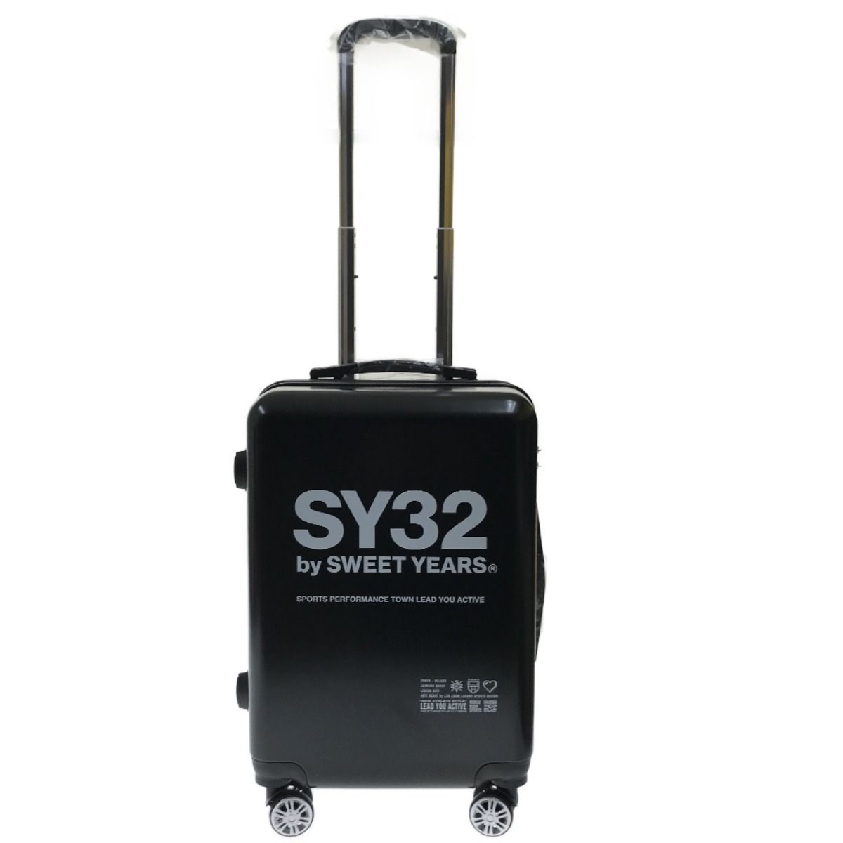 SY32 by SWEET YEARS キャリーバッグ ブラック×ホワイト - メルカリ