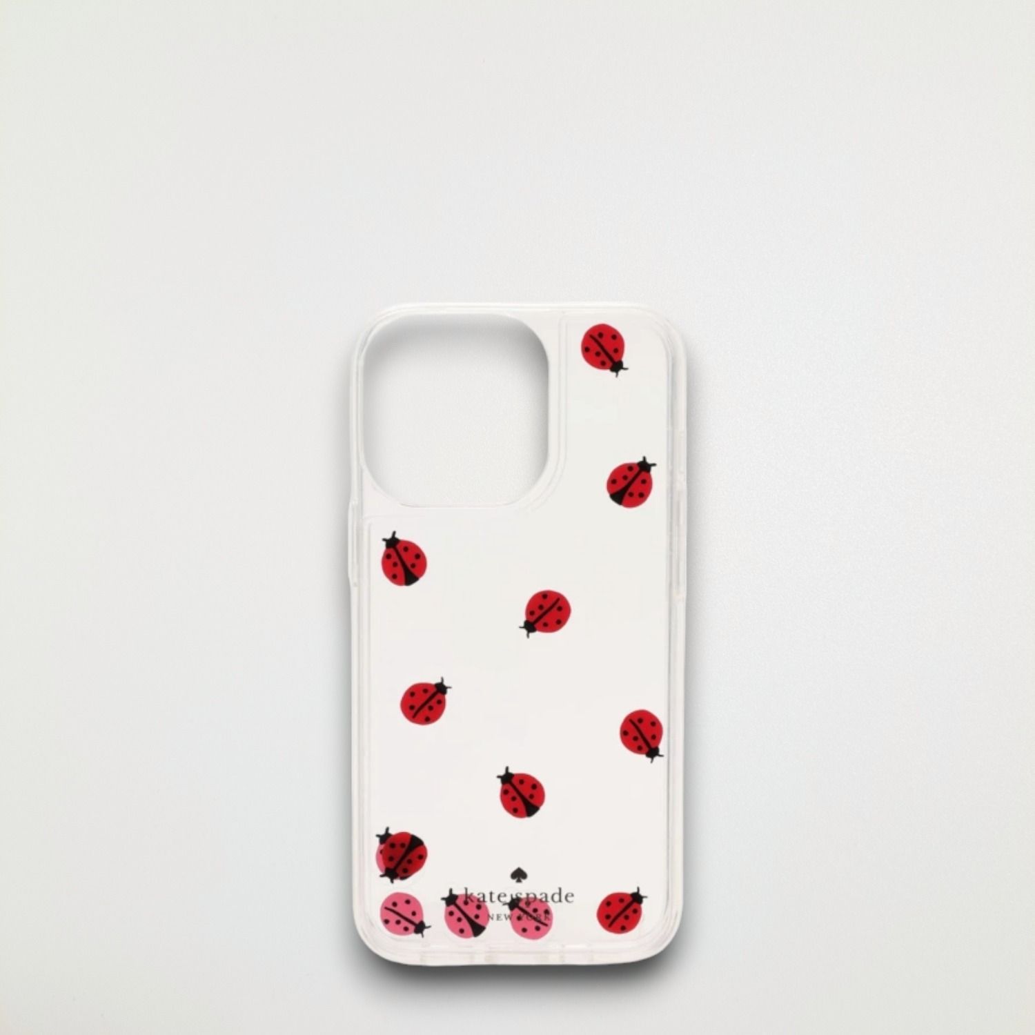 【KS-424】KATE SPADE ケイトスペード iPhone13Pro対応ケース クリア KB026