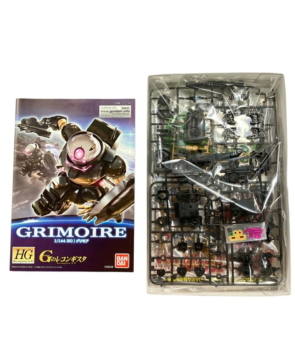 美品 ガンダムGのレコンギスタ プラモデル HG グリモア 1/144 美品 ガンダムGのレコンギスタ プラモデル HG グリモア 1/144