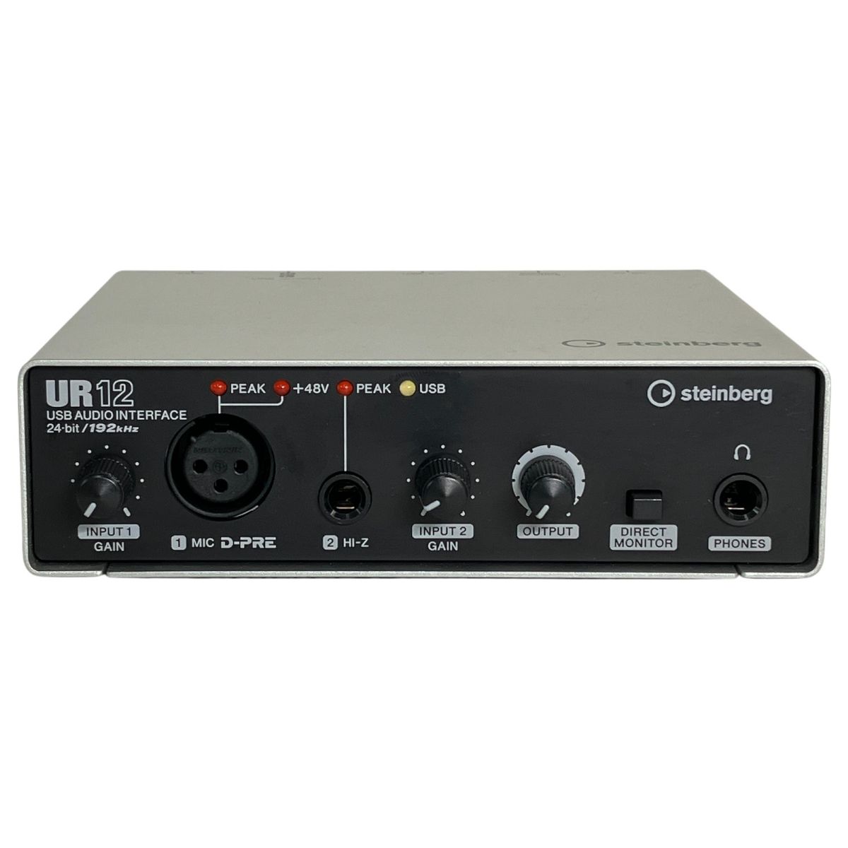 Steinberg UR12 オーディオインターフェイス 24bit 192kHz スタインバーグ 音響機材 N10431995