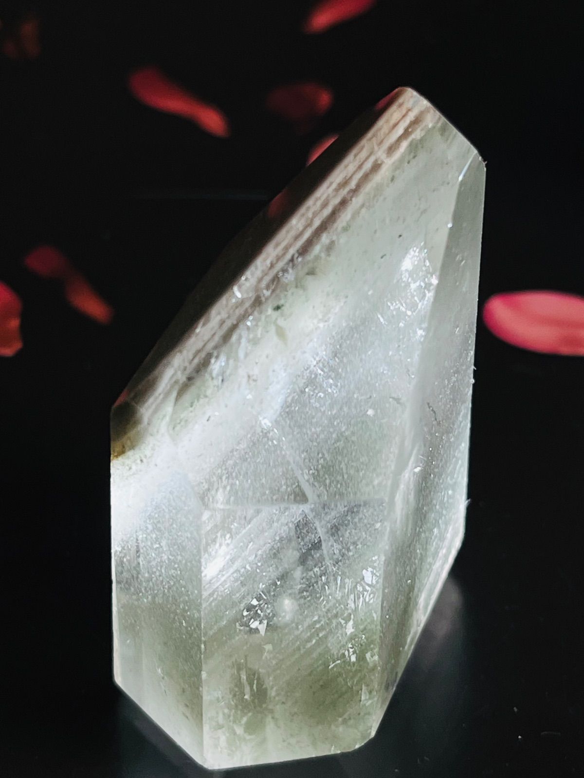 千層ガーデンクォーツ 苔入り水晶 モスクリスタル 卸売 インクルージョン