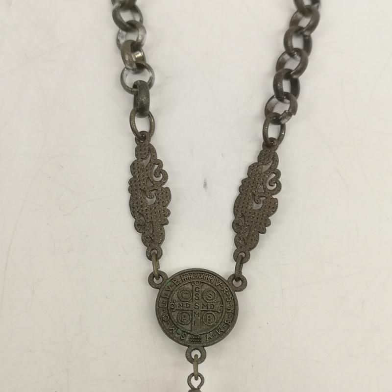 ☆1点物☆ジャンポールゴルチエ☆アンティークゴシックスカルロザリオ