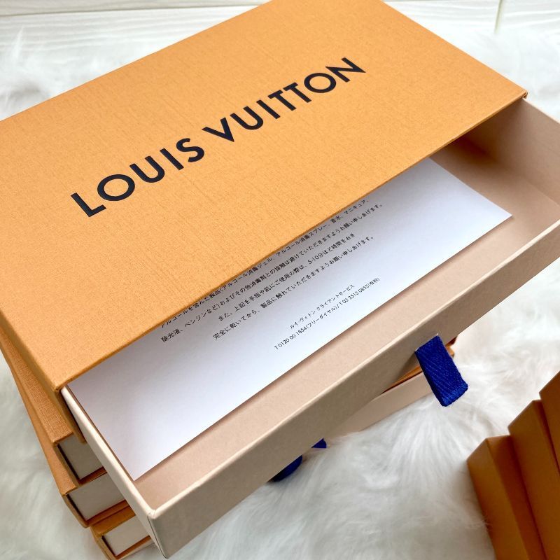 美品】LOUIS VUITTON ルイヴィトン 長財布用 保存箱 空き箱 10個まとめ 