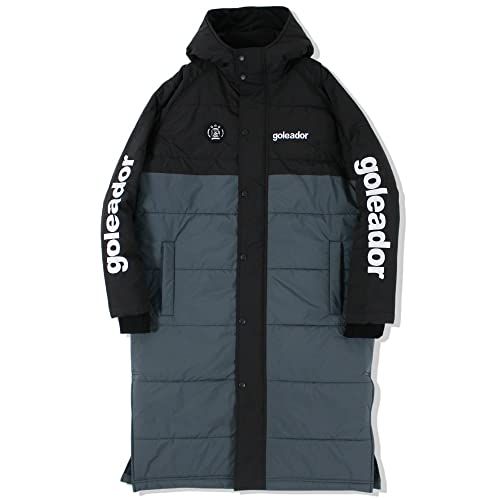 ゴ ドール goleador ジュニア 中綿バイ ロングベンチコート G-2520-1 ブラック