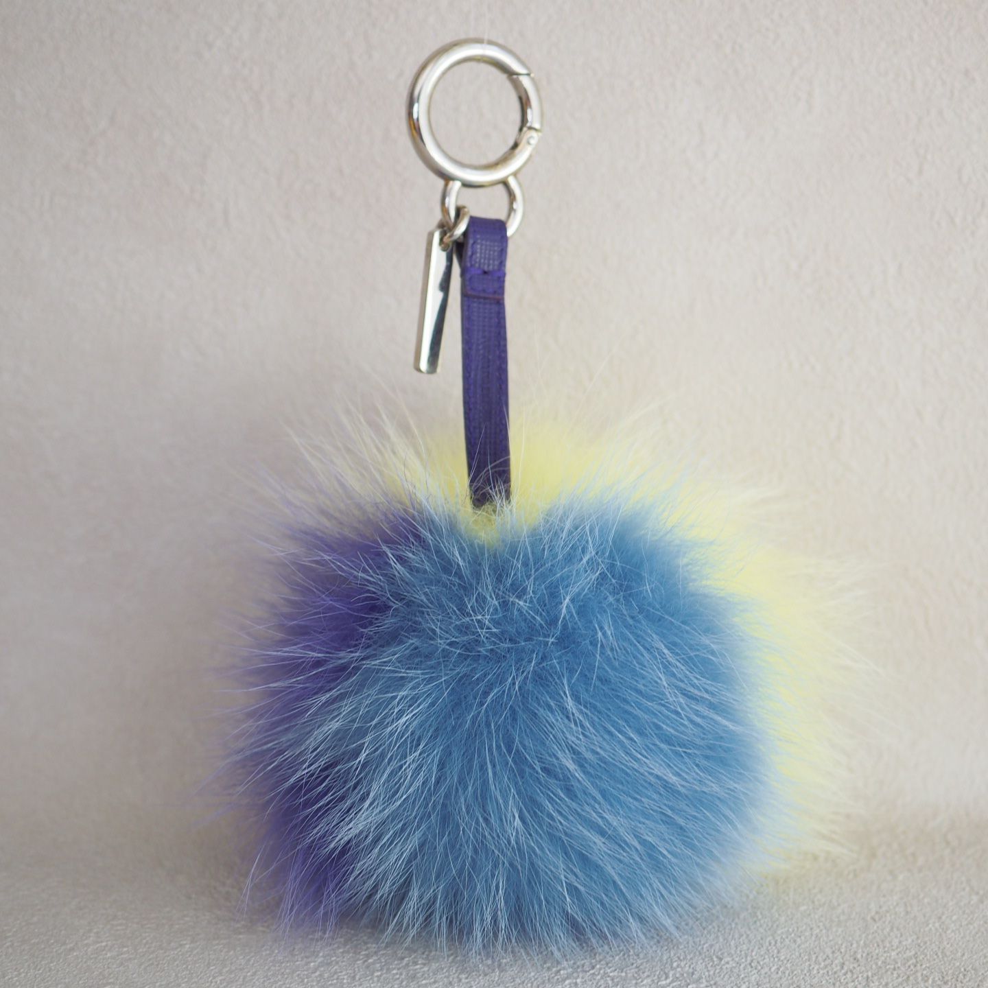 Fendi フェンディポンポンチャーム キーリングキーホルダー