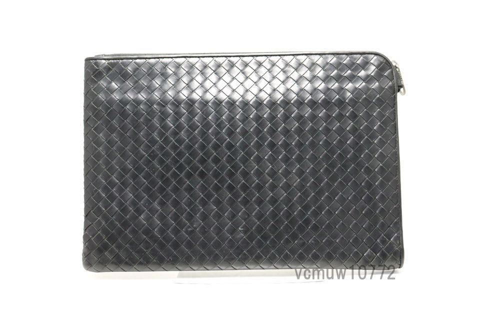 美 BOTTEGA VENETA イントレチャート レザー クラッチバッグ セカンドバッグ ボッテガヴェネタ 0911sy5769352