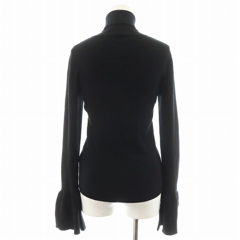 ヘイヴ Heve スズランカフ リブニット セーター 長袖 タートルネック F  