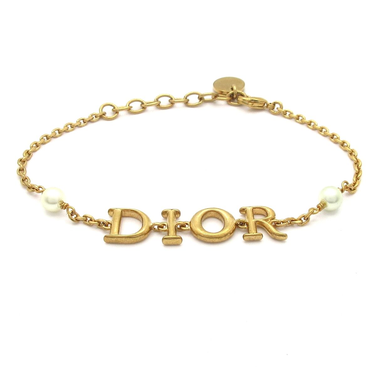 DIOR ChristianDior ディオール クリスチャンディオール ブレスレット ディオレボリューション B1583DVORS_D301 ゴールド×白