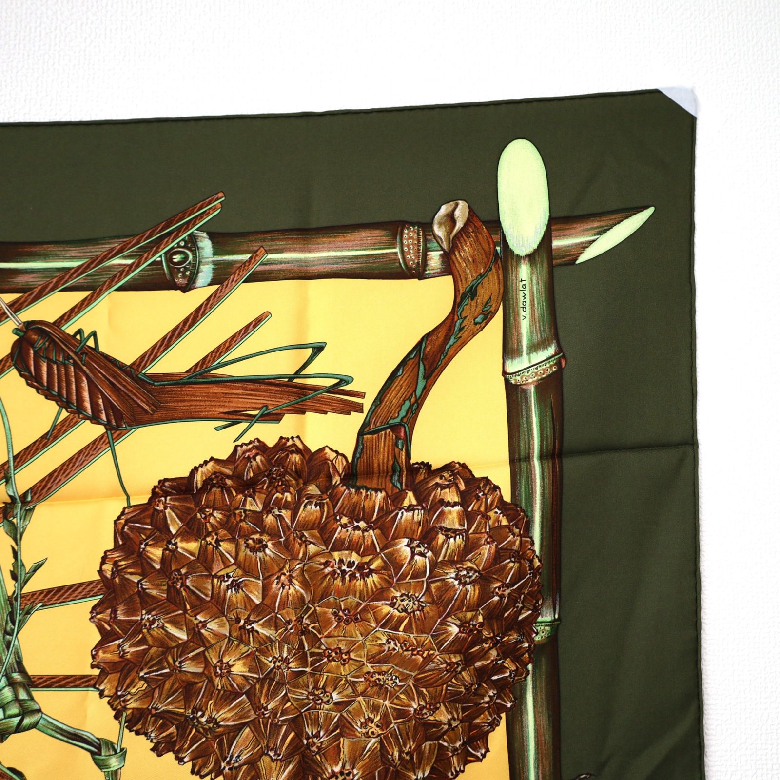HERMES カレ90 クレオルの楽園 エルメス スカーフ カレ90 クレオルの楽園 SILK100% | 東京銀座