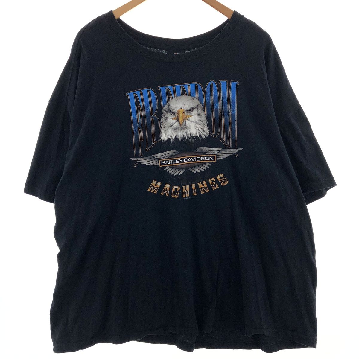 古着 ビッグサイズ ハーレーダビッドソン Harley-Davidson 両面プリント モーターサイクル バイクTシャツ USA製 メンズXXXL/eaa382744