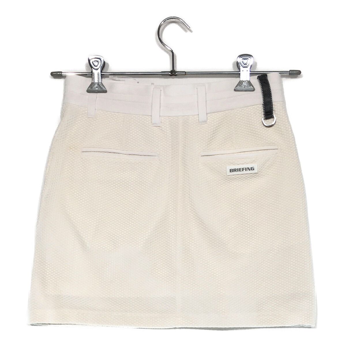 BRIEFING - coco 中古 ブリーフィング BRIEFING レディース スカート XS 白 ホワイト 小さい メッシュ素材 BRIEFING - coco 中古 ブリーフィング BRIEFING レディース
