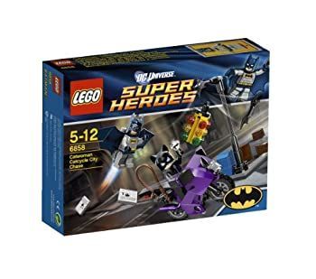 【中古-非常に良い】 LEGO レゴ スーパー・ヒーローズ キャットウーマンのシティーチェイス 6858