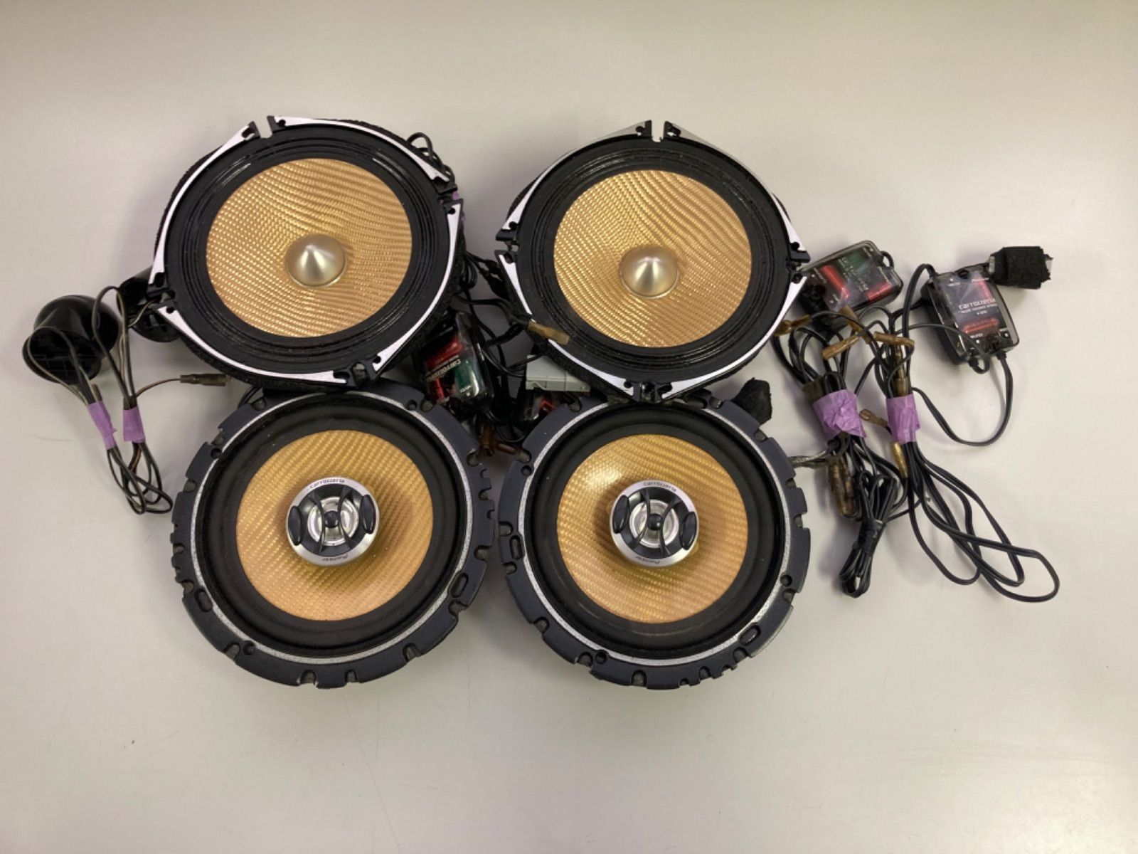 カロッツェリアTSーV7A ウーファーツイーターネットワークセット