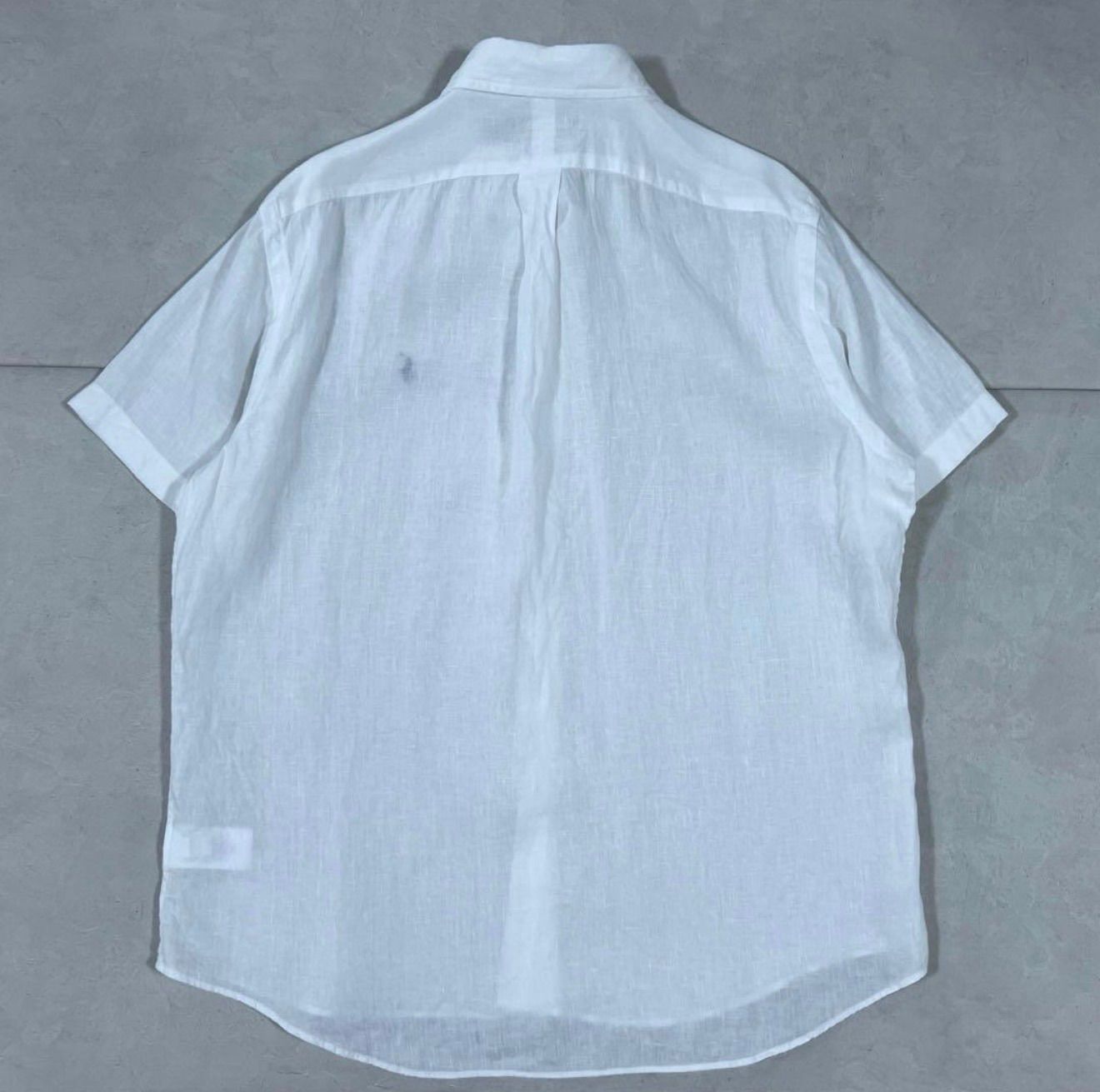 ポロラルフローレン リネンボタンダウンシャツ