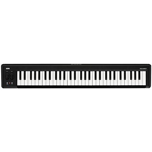 KORG コルグ MIDI キーボード コントローラー USB パスパワー DTM プラグイン付属 microKEY2 マイクロキー 6